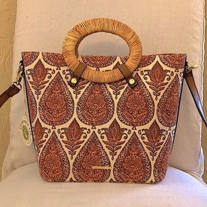 Spartina 449 Lauren Pink House tote. NWT
